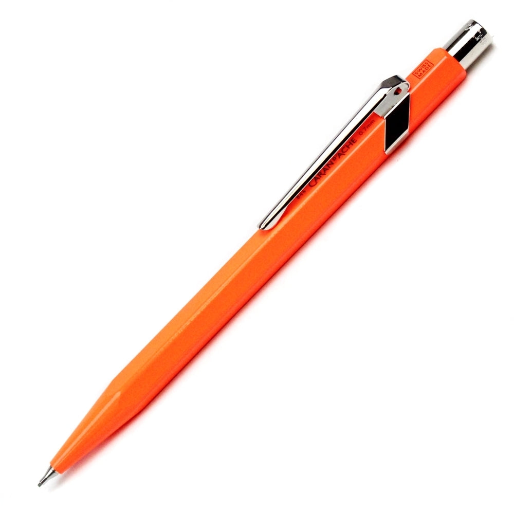 Lapiseira 0.7mm Caran D’Ache Laranja Fluorescente